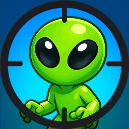 Ícone de Stickman Sniper: Alien Hunt